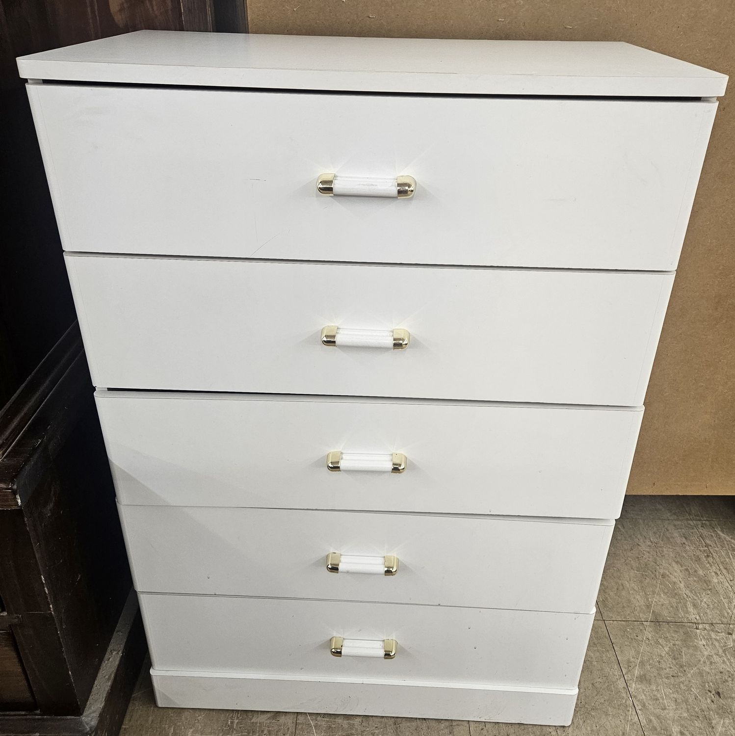 five-drawer dresser