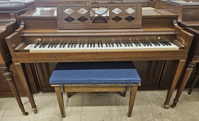 Vintage Gulbransen spinet piano.