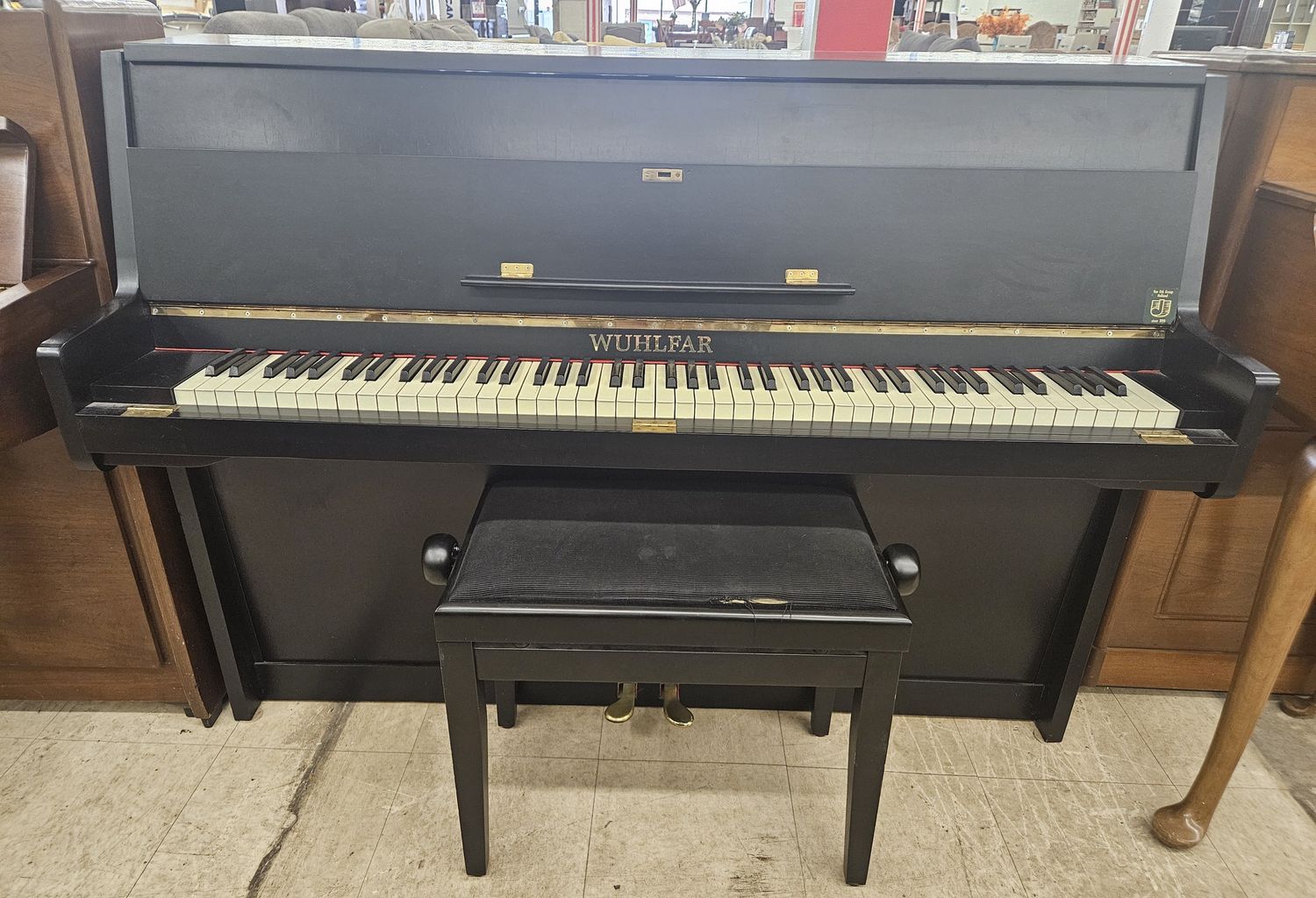 Wuhlfar upright piano