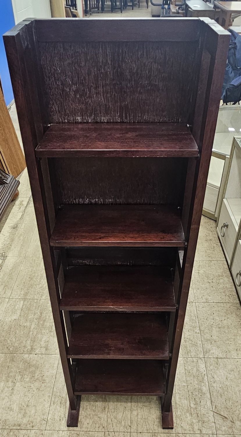 Collapsible bookshelf