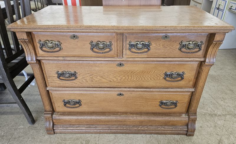Antique oak dresser