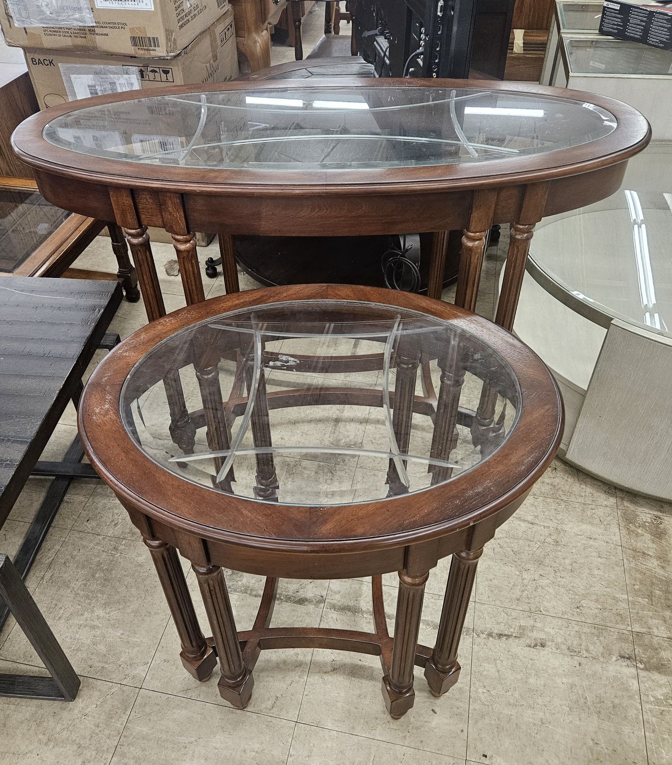 Elegantly designed occasional tables