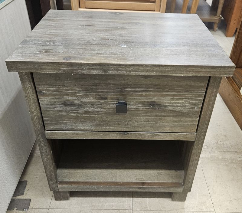 Beautiful gray nightstand