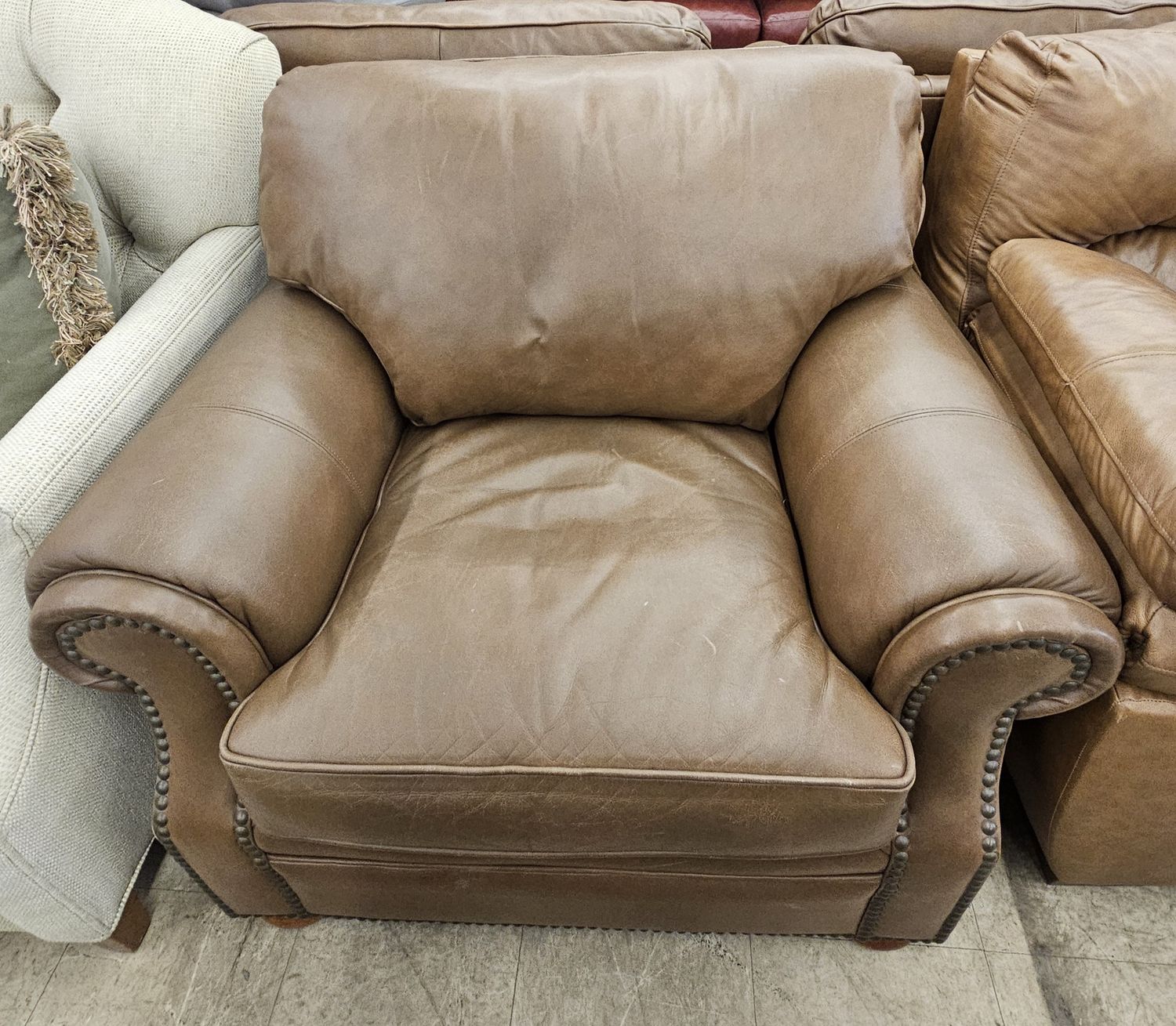 Flexsteel Leather Armchair