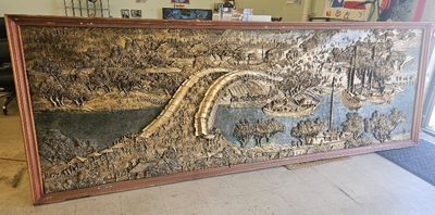 GIANT Hand-Carved Chinese Wall Art – 12ft Long!