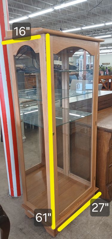 Elegant Glass Display Cabinet