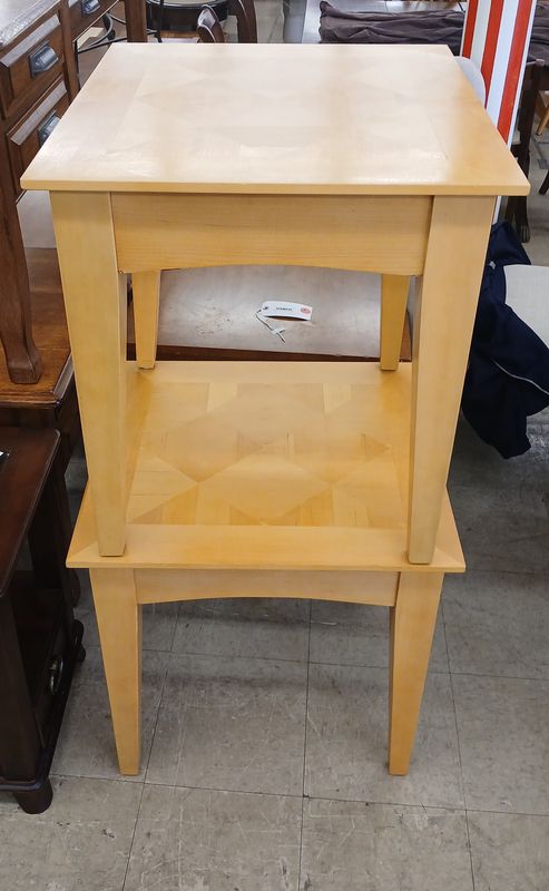 Wooden Side Table Set