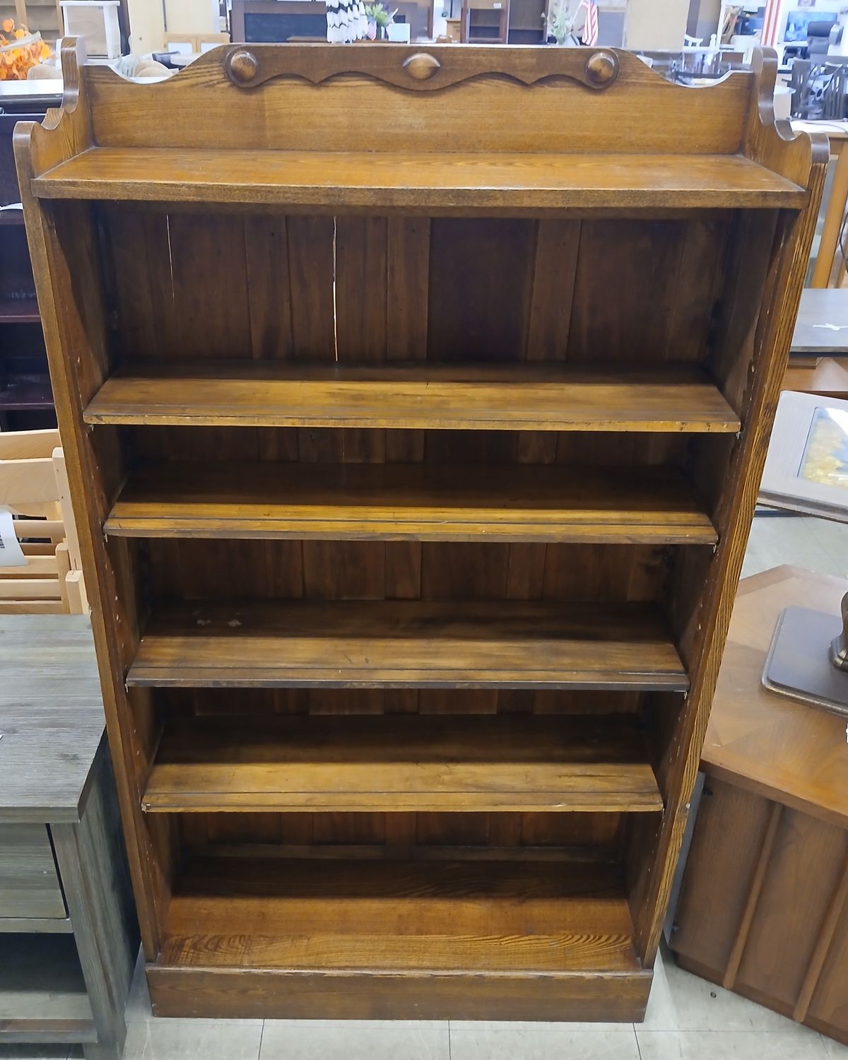 Antique Oak Bookcase