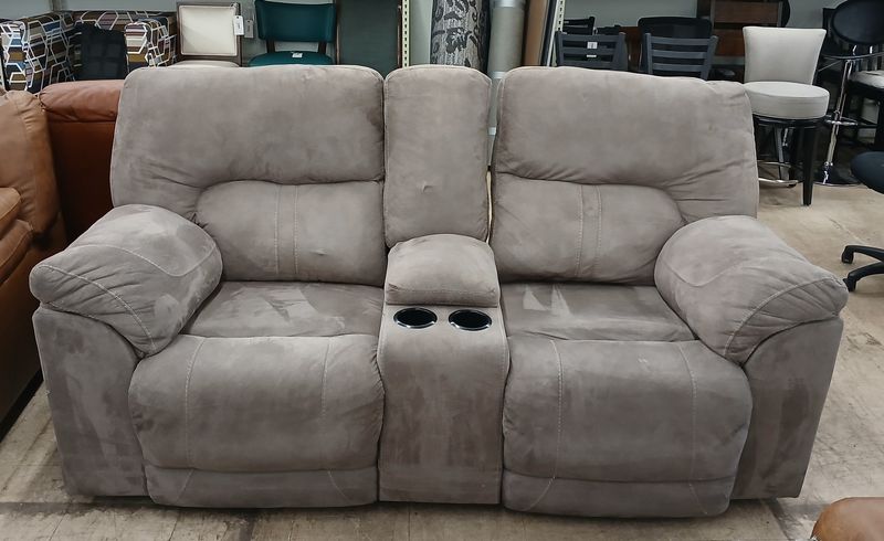 Plush Double Recliner