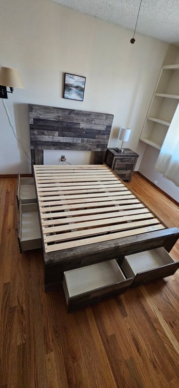 The Timberline Full Storage Bedroom Set