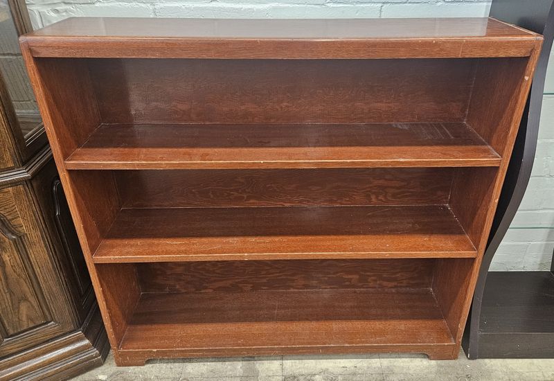 Solid wood bookshelf!