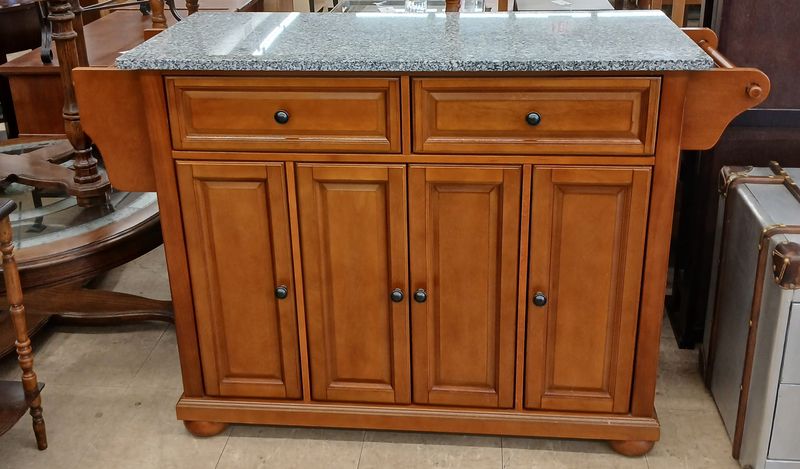 Granite Top Kitchen Island