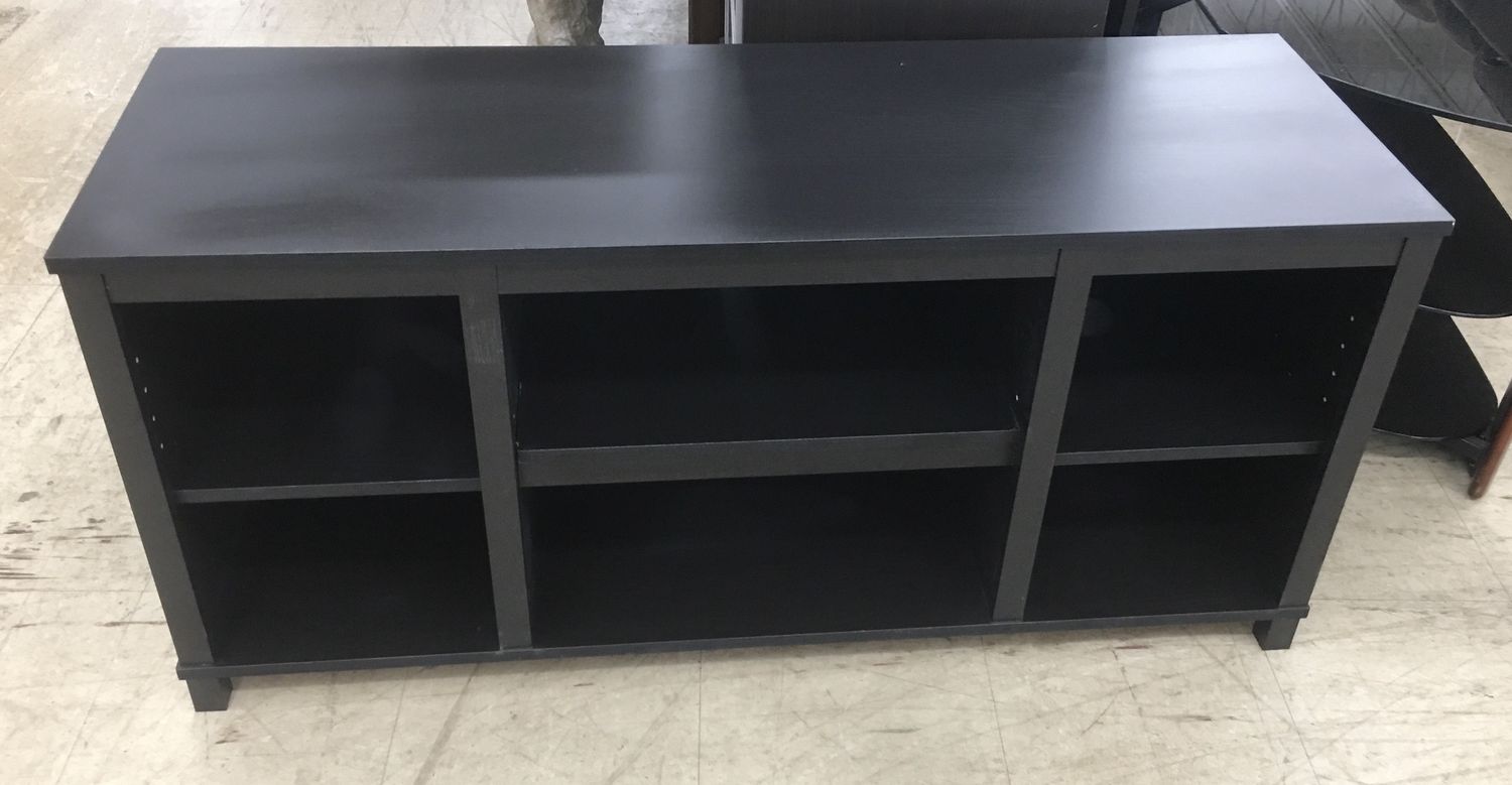 Sleek Black TV Stand