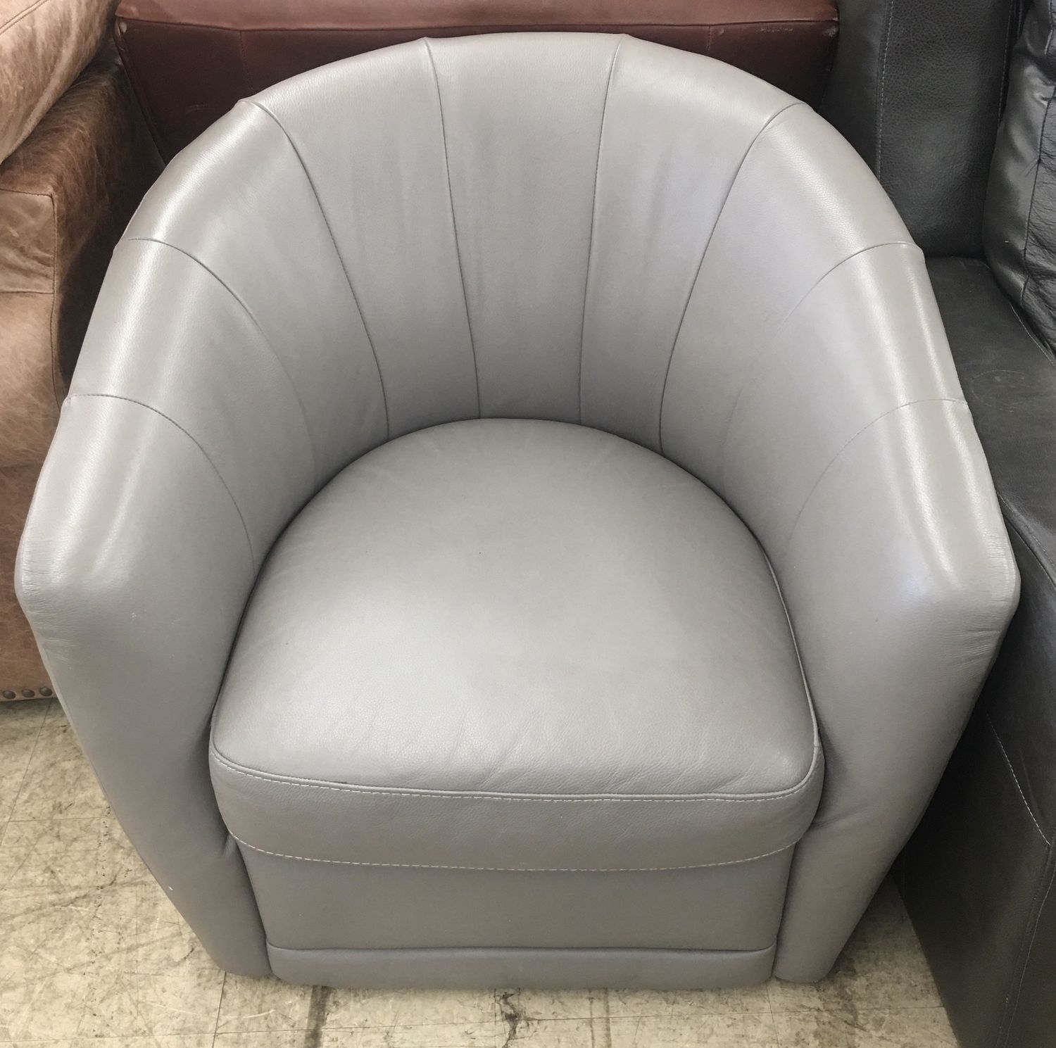 Natuzzi Editions Swivel Armchair