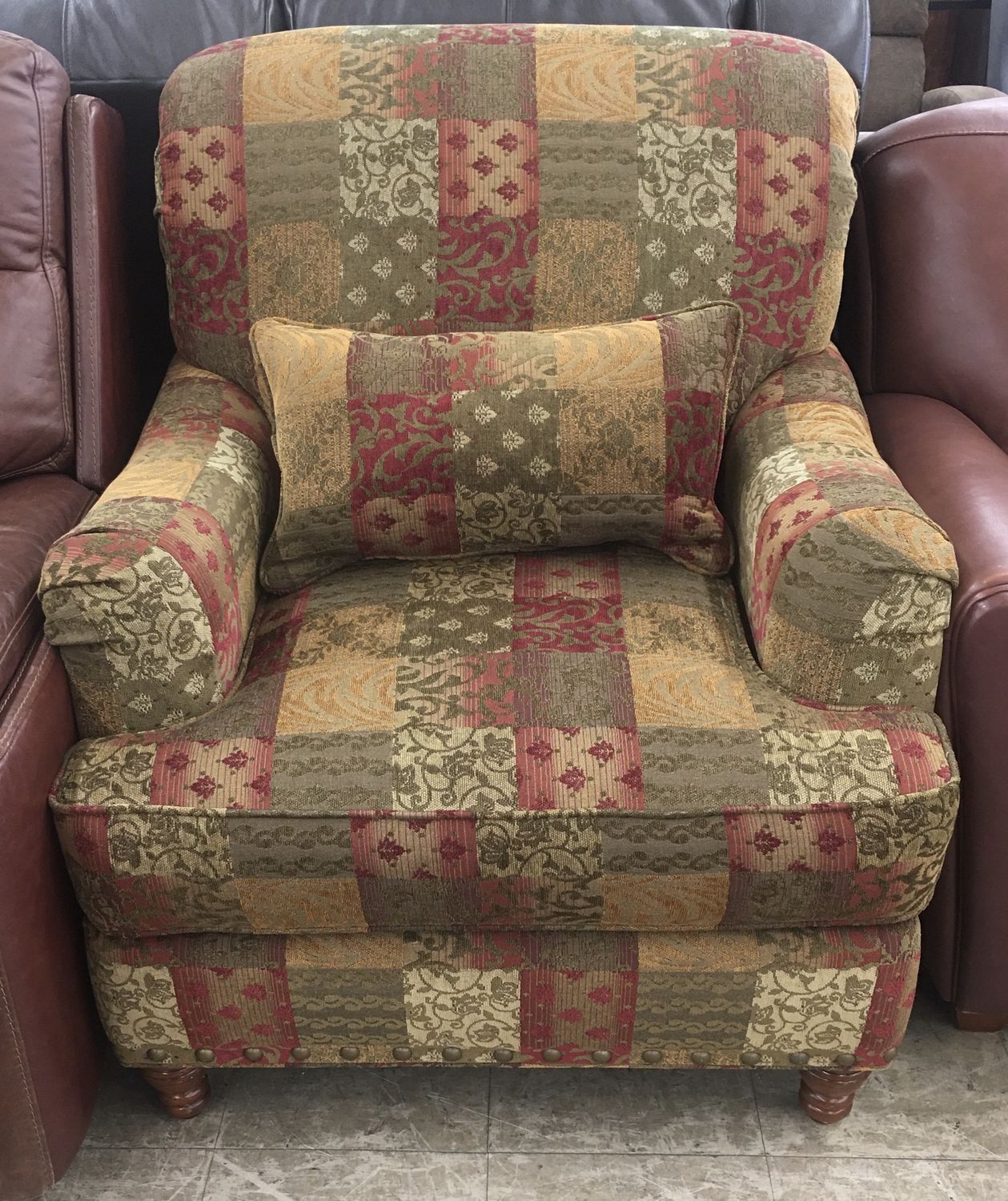 Charming Patchwork Armchair