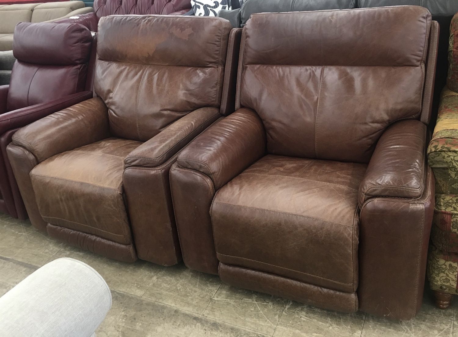 Premium Leather Recliners