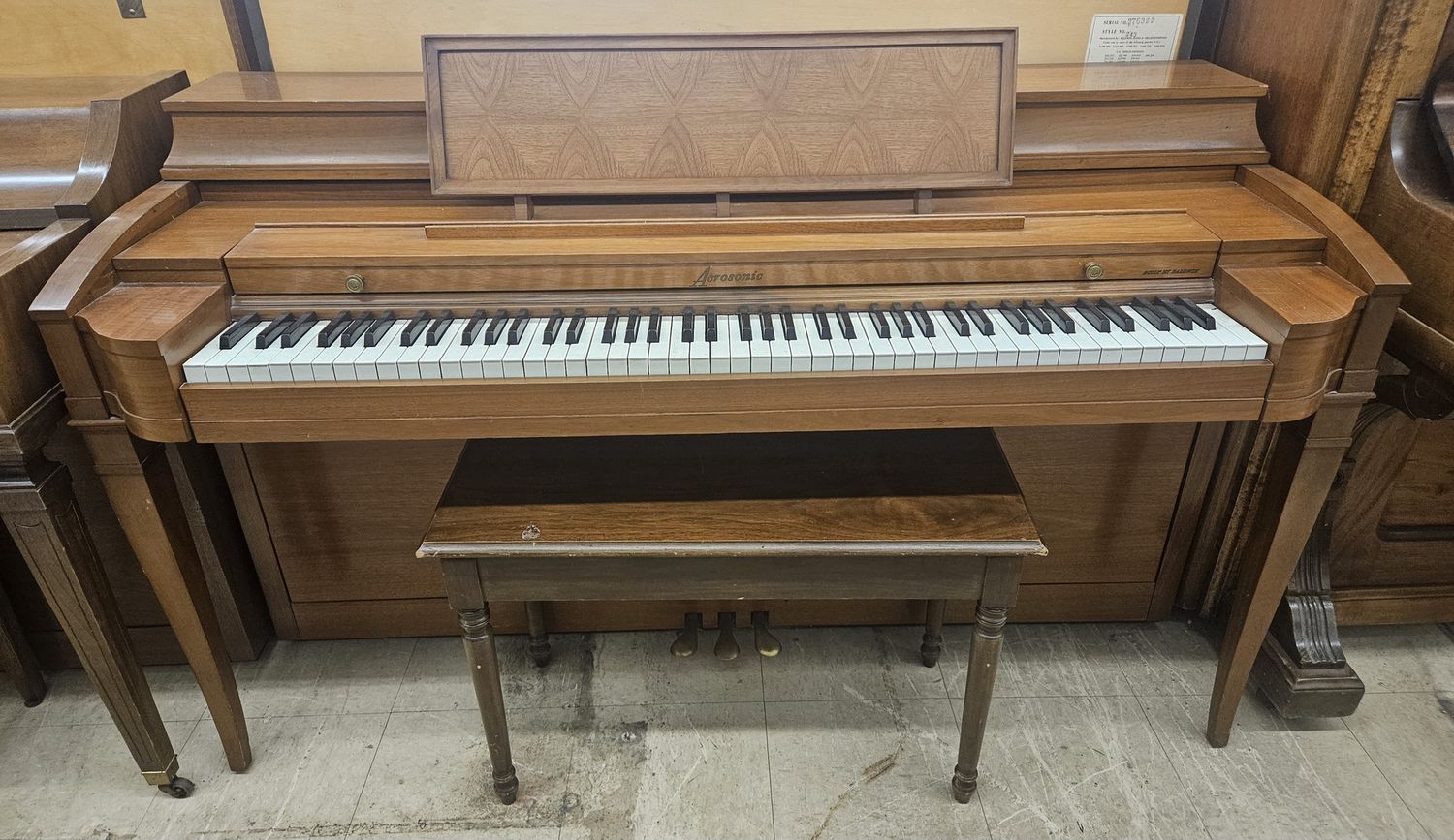 Baldwin Acrosonic spinet piano-