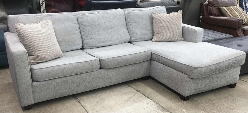 Light Grey West Elm Sectional