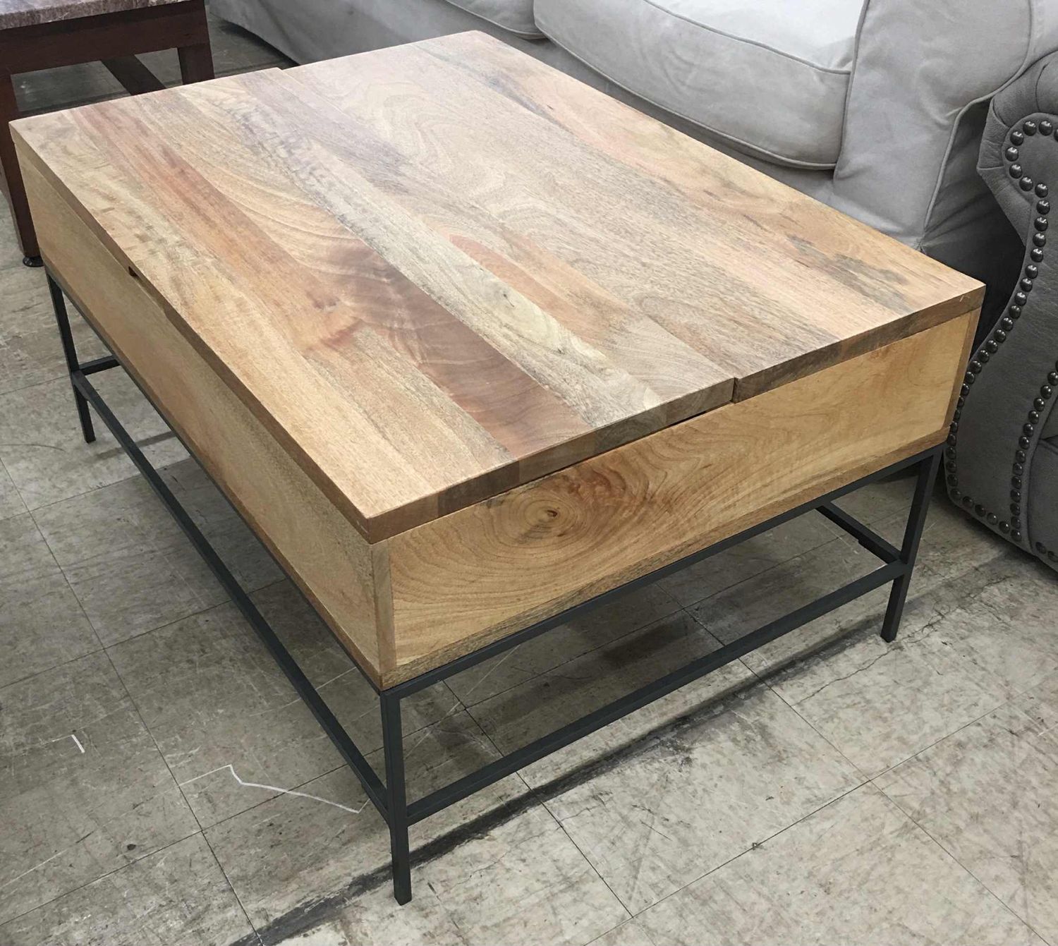 Storage Pop-up Coffee Table