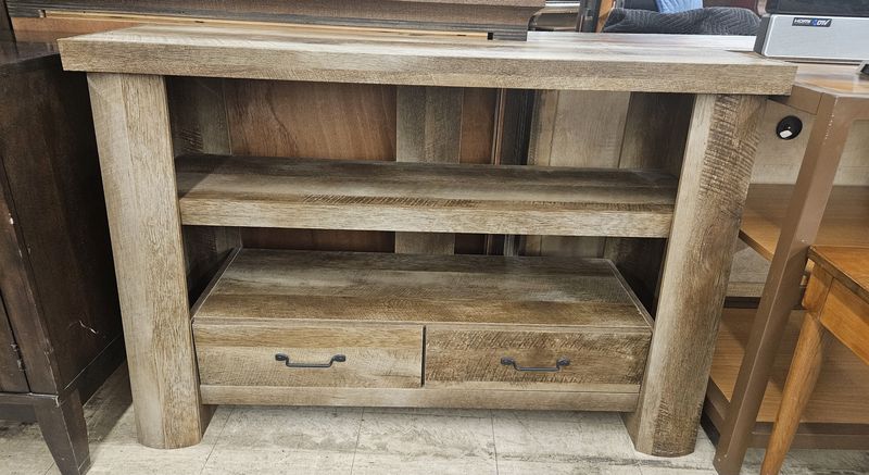 Chunky farmhouse console table