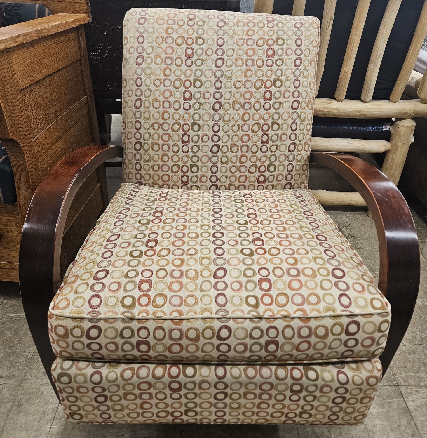Retro-colorful armchair