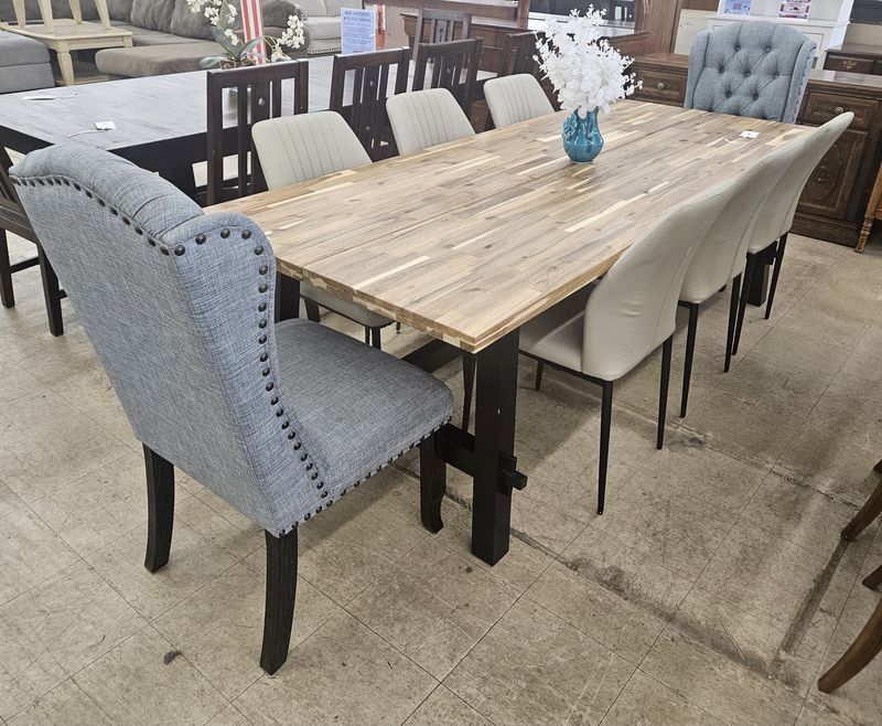 5-Piece Modern Rustic Dining Set