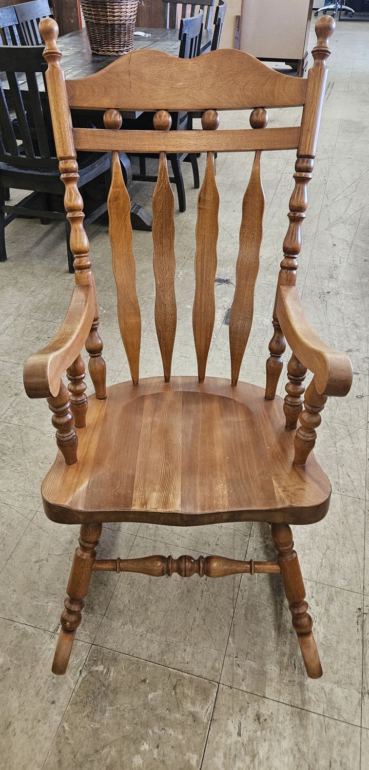 Windsor-style rocking chair