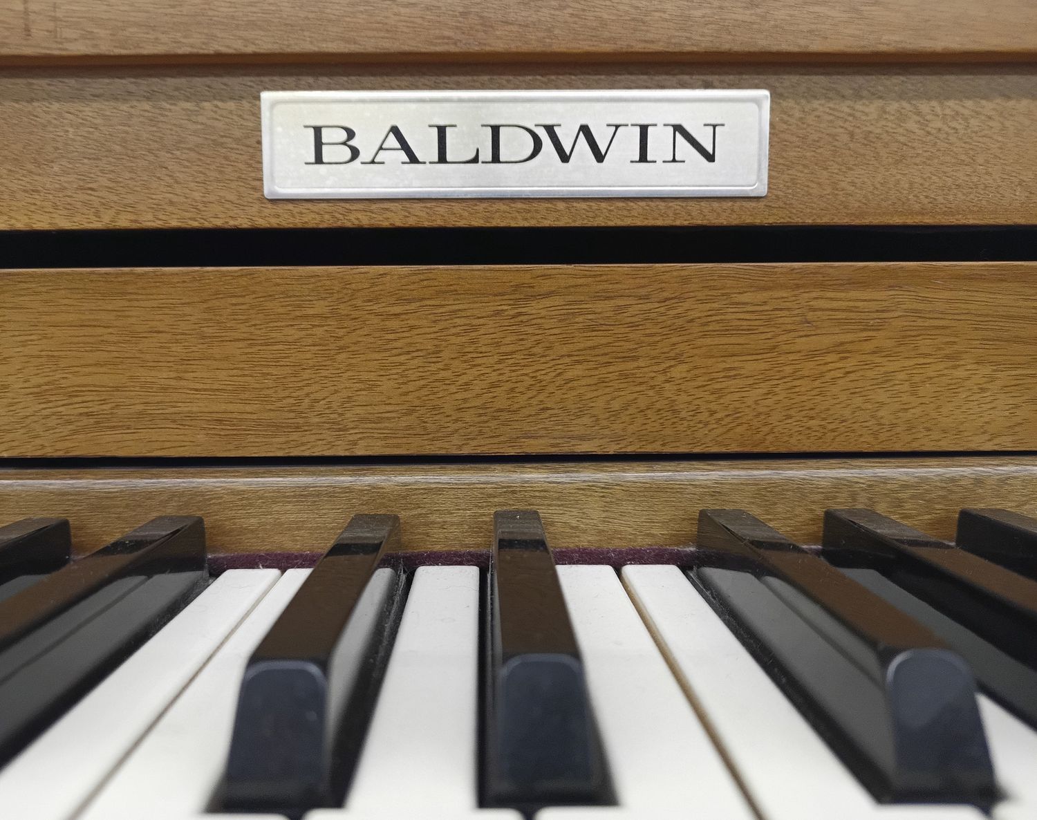 Baldwin Acrosonic Mid Century Modern Spinet Piano