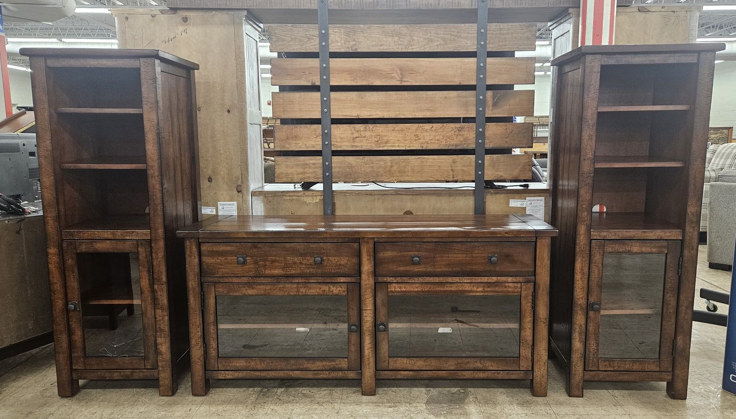 Gorgeous 3-piece entertainment center
