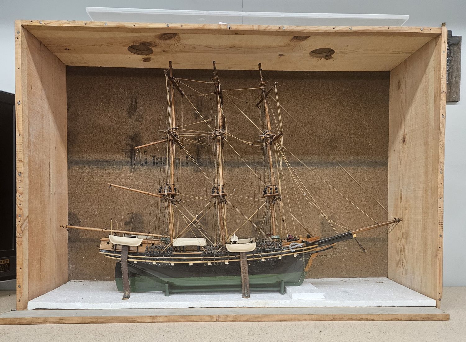 Detailed ship model