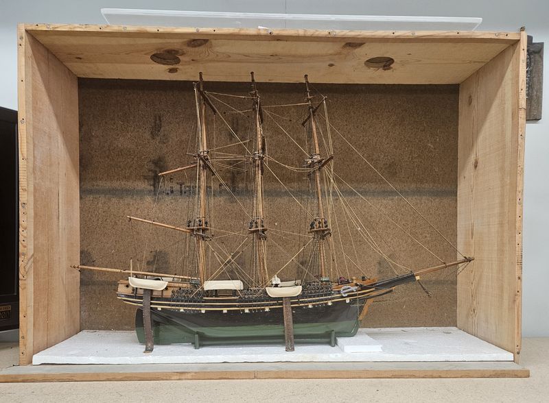 Detailed ship model