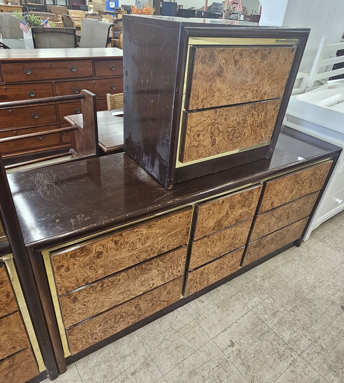 Mid-Century Modern Bassett bedroom set.