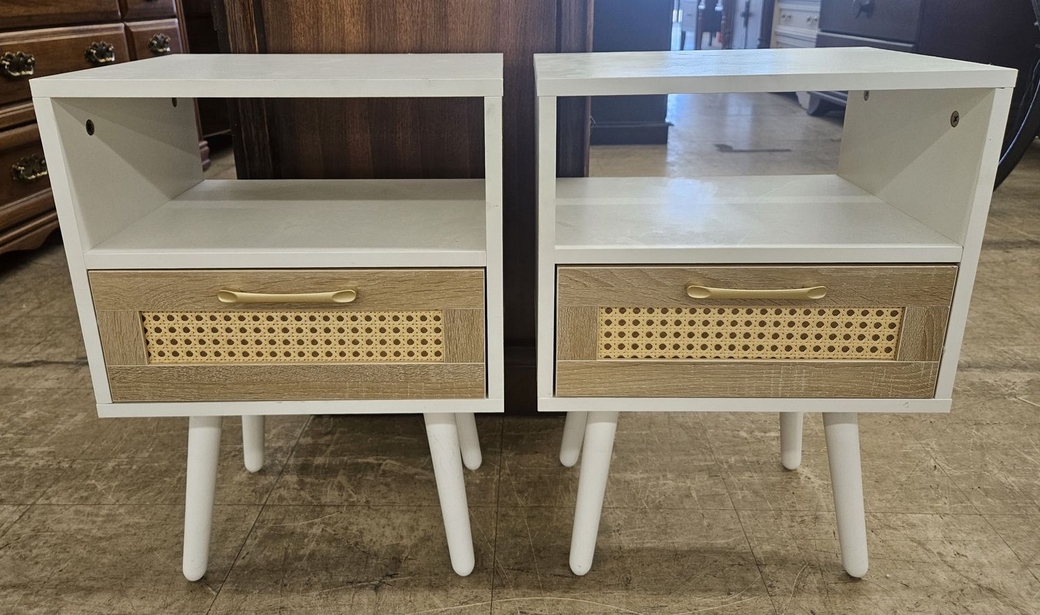 Pair of modern nightstands
