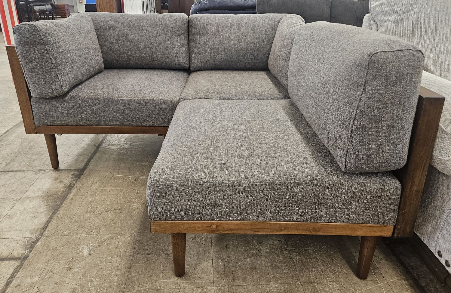 compact L-shaped sectional