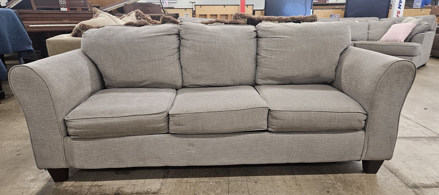 Light gray 3-seat sofa