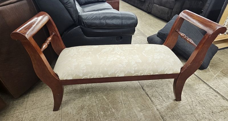 Cute upholstered bench