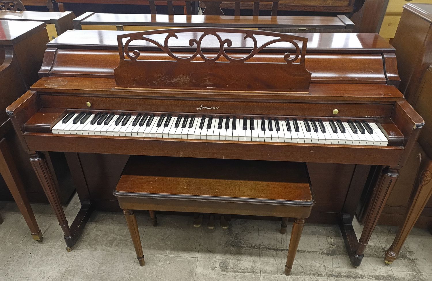 Unique Acrosonic Spinet Piano