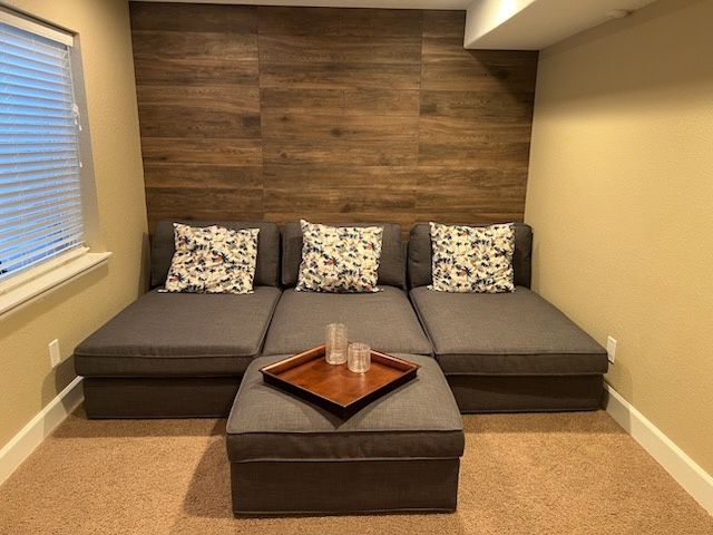 Oversized modular sectional