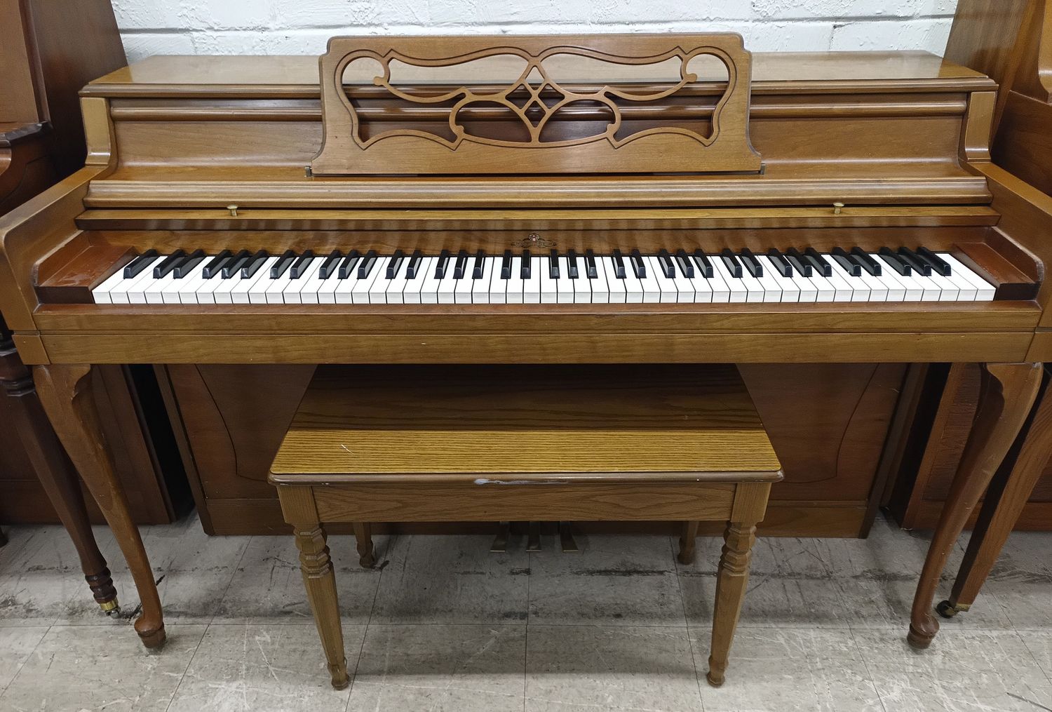 Queen Anne Wurlitzer Spinet Piano