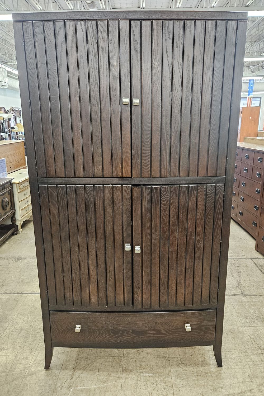 Stanley furniture espresso armoire