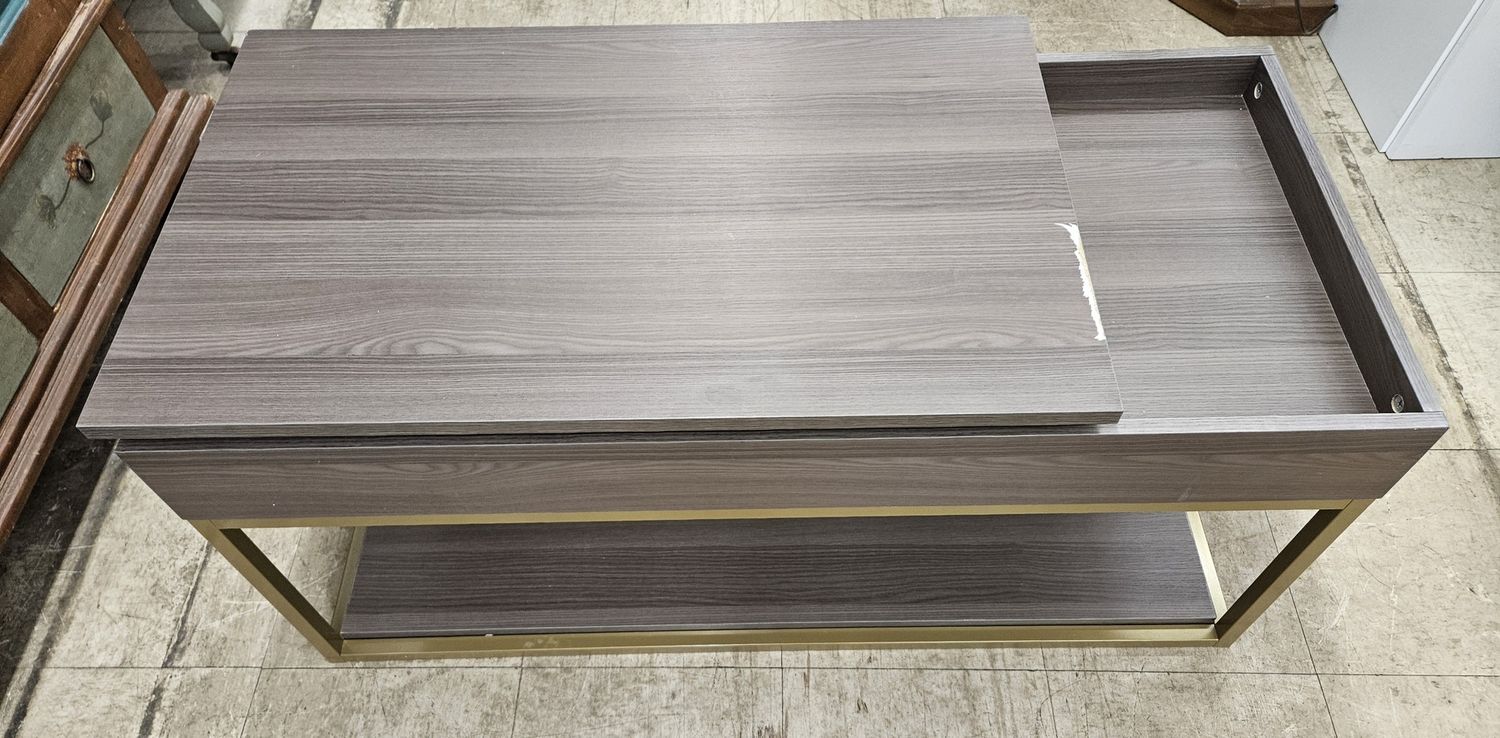 Modern lift-top coffee table