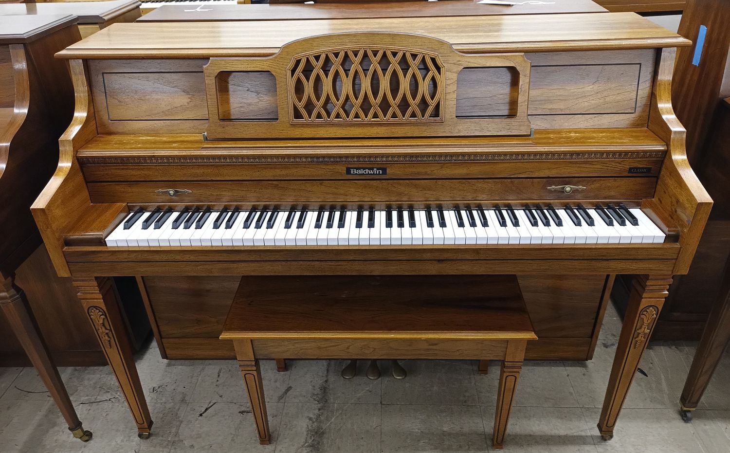 Baldwin Classic Console Piano Pecan