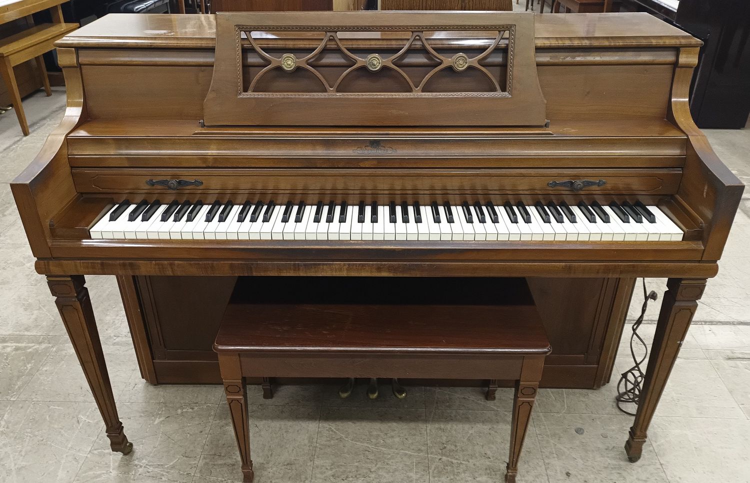 Wurlitzer Console Piano with humidity control