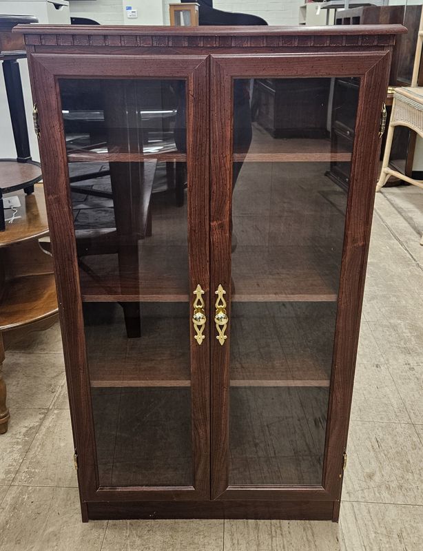 Classic glass-door display cabinet!