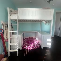 Pottery Barn Kids Sleep &amp; Study Loft Bed