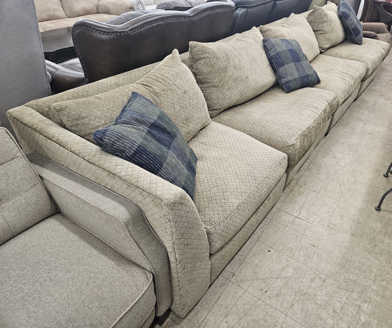 Rowe Furniture “Interline” Grand Sofa