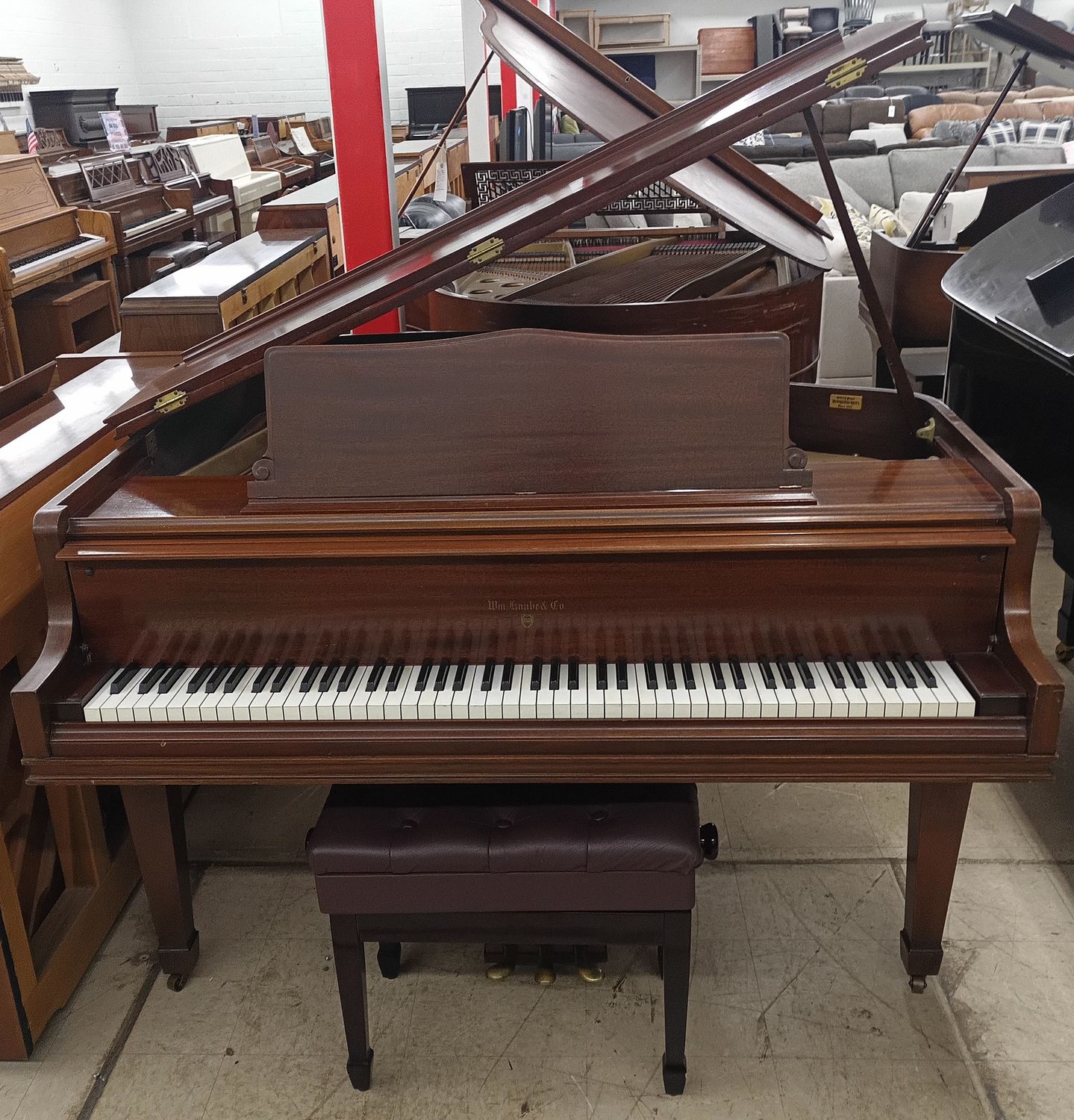 Wm. Knabe &amp; Co. Baby Grand Piano