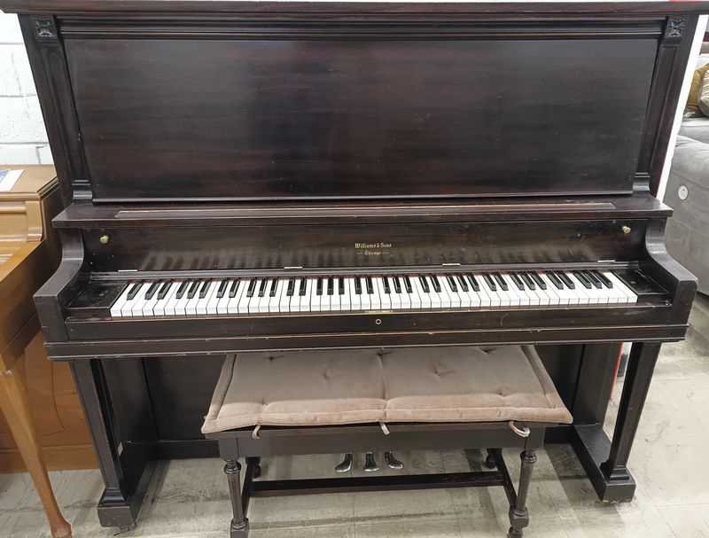 Williams &amp; Sons Upright Grand Piano