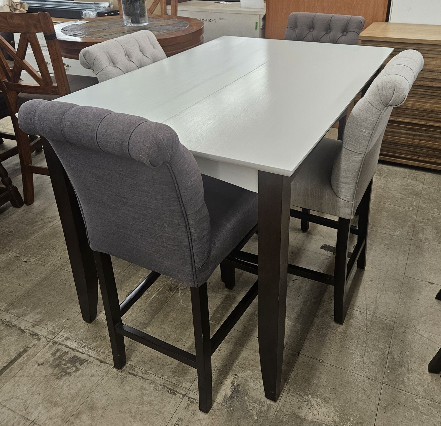 Two-Tone Counter-Height Dining Set (5-Piece)