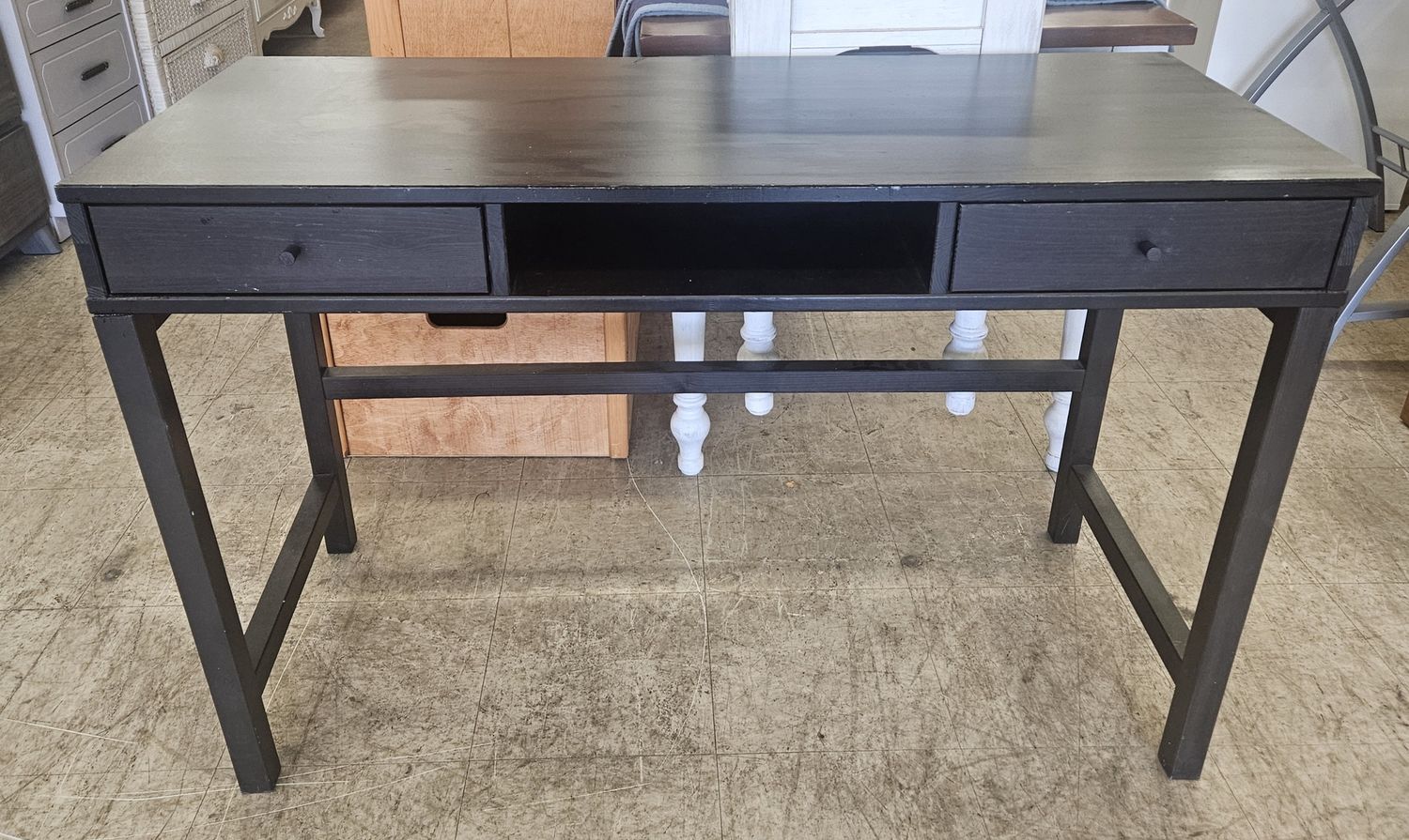 Modern Black Writing Desk